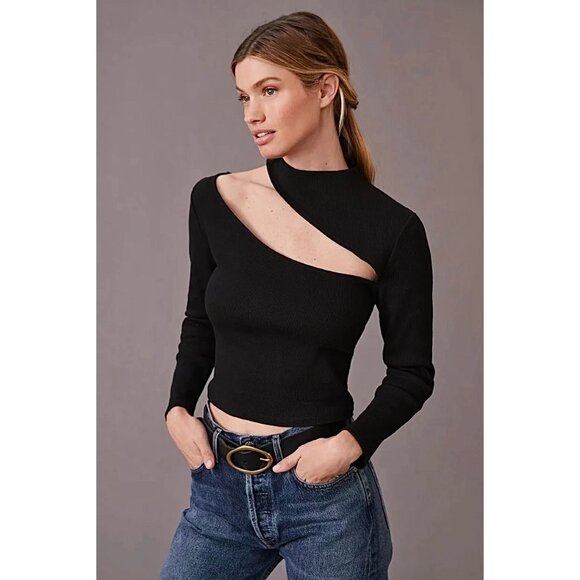 Anthropologie Cut-Out Top - Picture 1 of 7